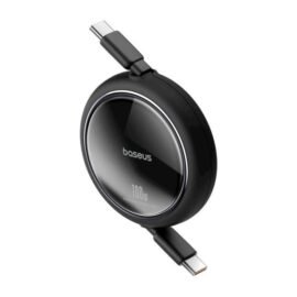 Cabo USB-C (M) P/ USB-C (M) 1M 100W Retratil Baseus