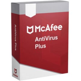 McAfee AntiVirus Plus Key (1 ano / 10 dispositivos)